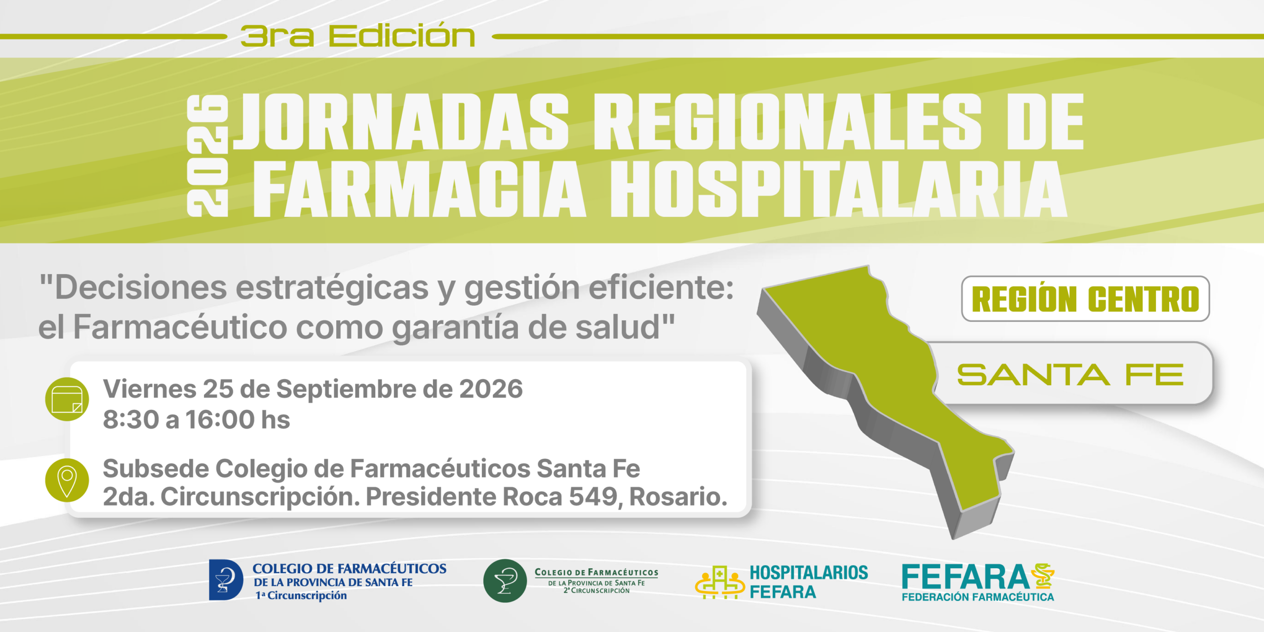Jornada Regional de Farmacia Hospitalaria – Región Centro 2026