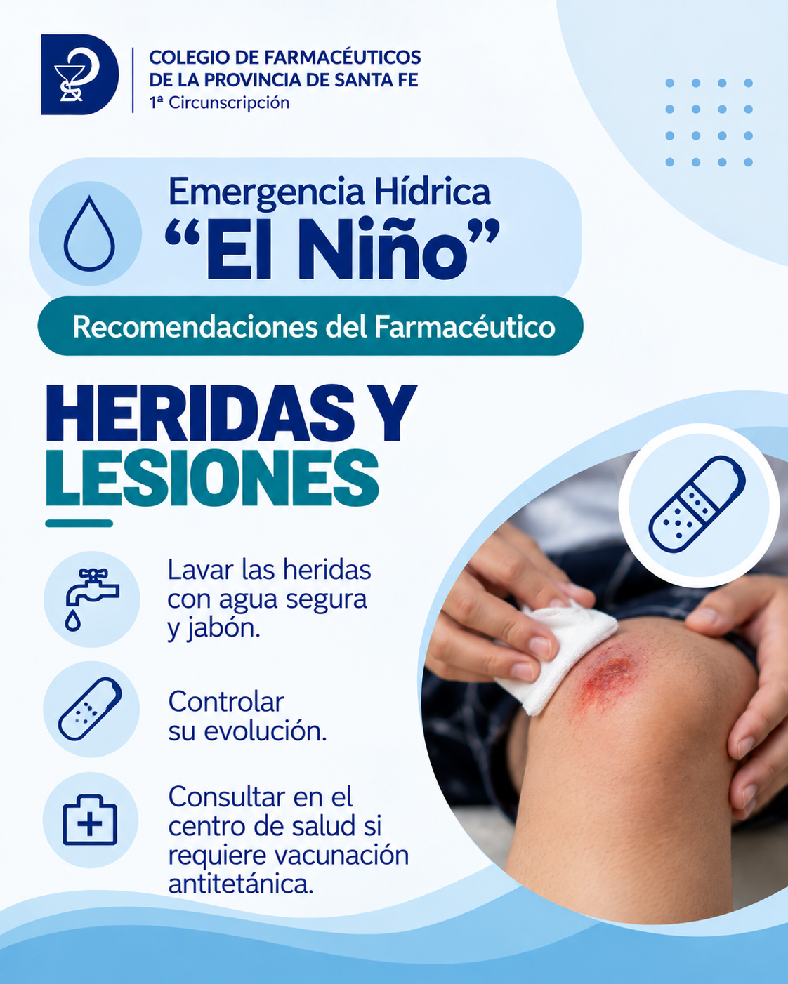 Guía de heridas y lesiones ante inundaciones