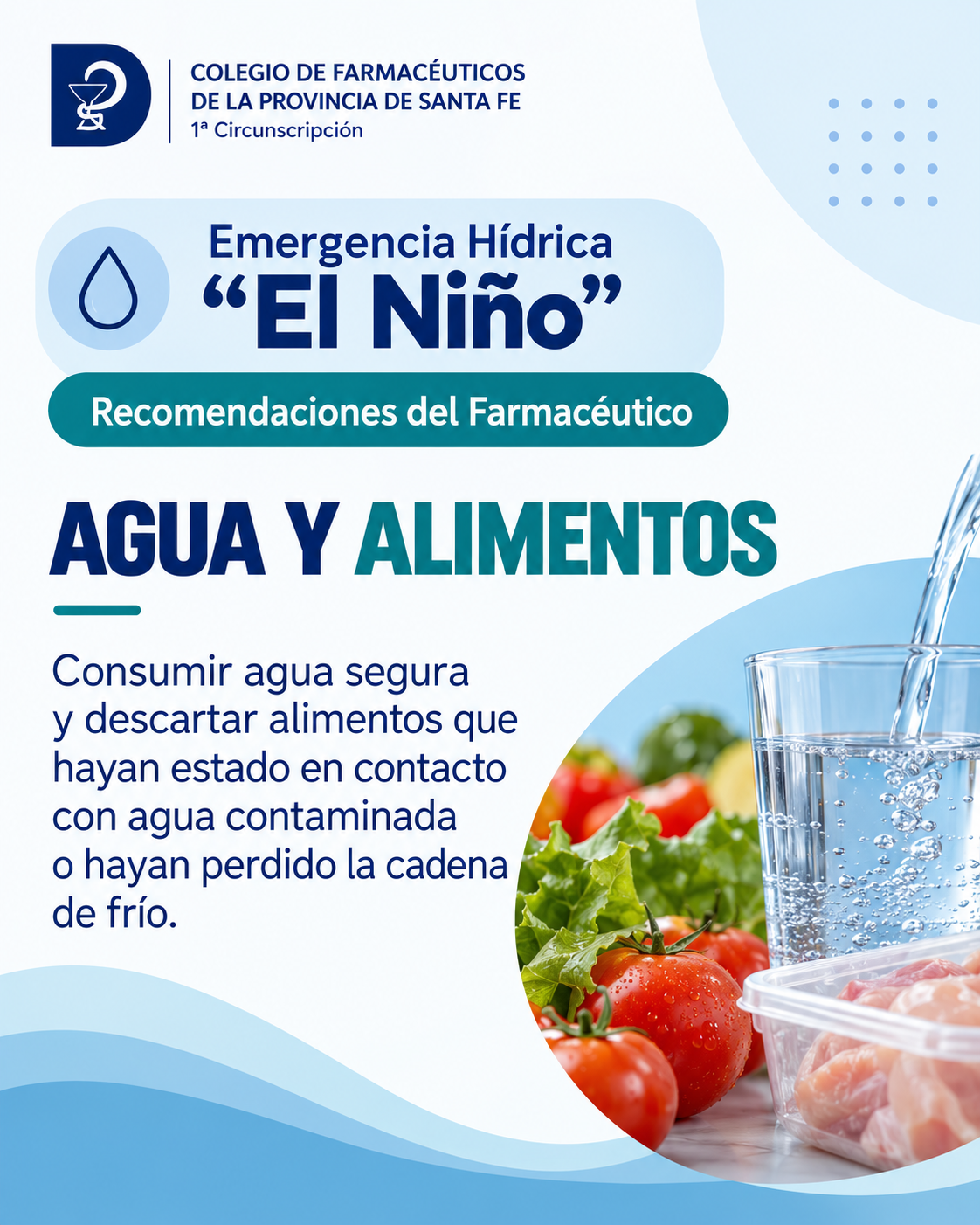 Agua y alimentos seguros